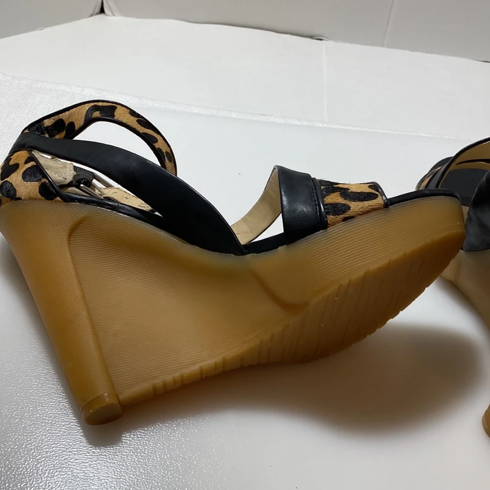 Calvin Klein high Dani Wedge platform Sandal - Picture 9 of 12
